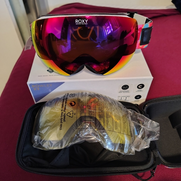 ROWLEY x ROXY ROSEWOOD GOGGLES - Picture 3 of 5